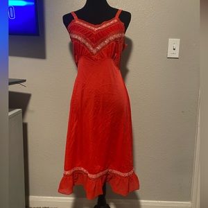 Vintage red slip